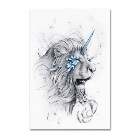 JoJoesArt 'Lion Soul' Canvas Art,30x47